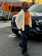 Eckhaus Latta BREEZE BUTTONDOWN Off-White