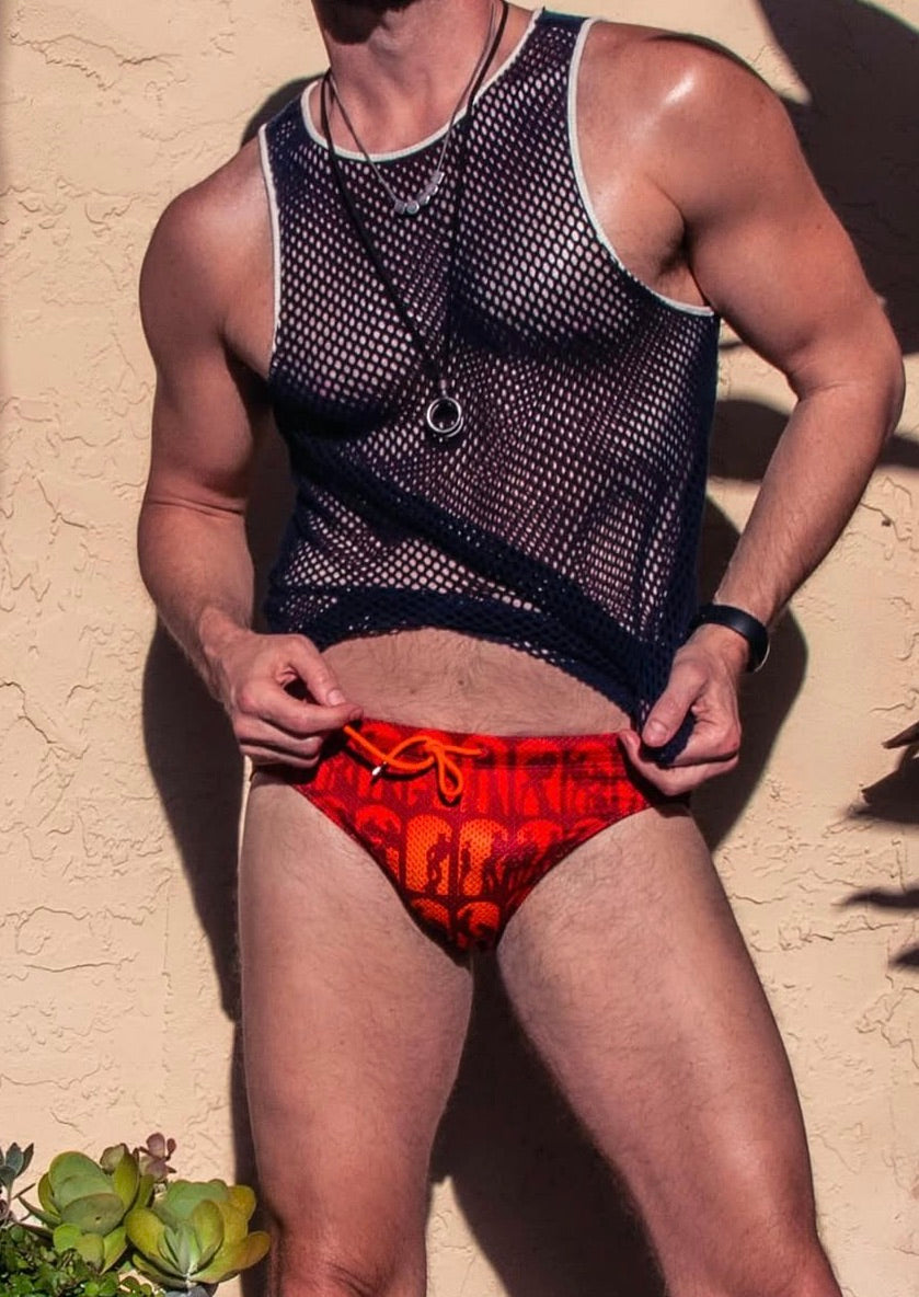 Tom of Finland SILHO-WET Swim Brief