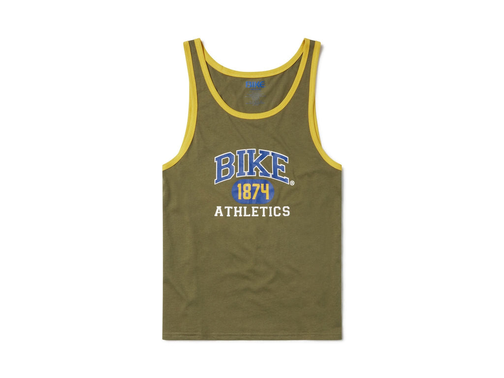 Logo Ringer Tank Top 1874 - Olive
