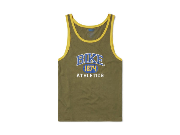 Logo Ringer Tank Top 1874 - Olive