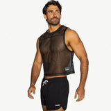 BIKE Short Sleeveless Practice Jersey - Black