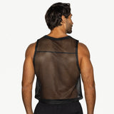 BIKE Short Sleeveless Practice Jersey - Black