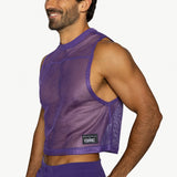BIKE Short Sleeveless Practice Jersey - Purple