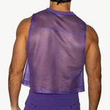 BIKE Short Sleeveless Practice Jersey - Purple