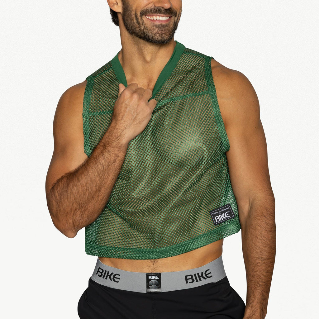 BIKE Short Sleeveless Practice Jersey - Green