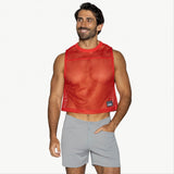 BIKE Short Sleeveless Practice Jersey - Red