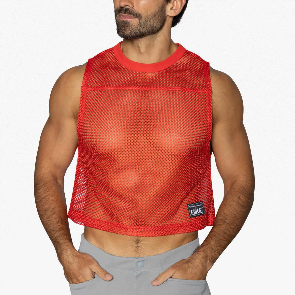 BIKE Sleeveless Practice Jersey - Red