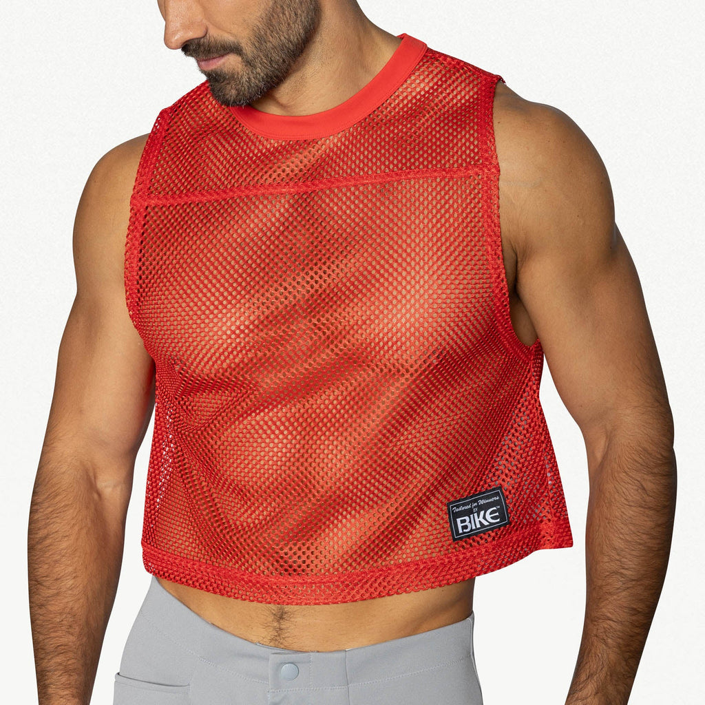 BIKE Sleeveless Practice Jersey - Red
