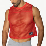 BIKE Short Sleeveless Practice Jersey - Red