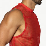 BIKE Short Sleeveless Practice Jersey - Red