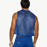 BIKE Short Sleeveless Practice Jersey - Royal