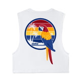 Crop Tank - Tropical Bird