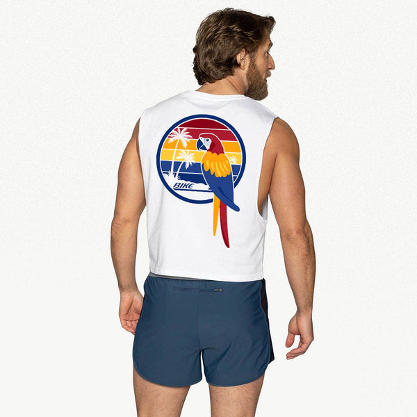 Crop Tank - Tropical Bird