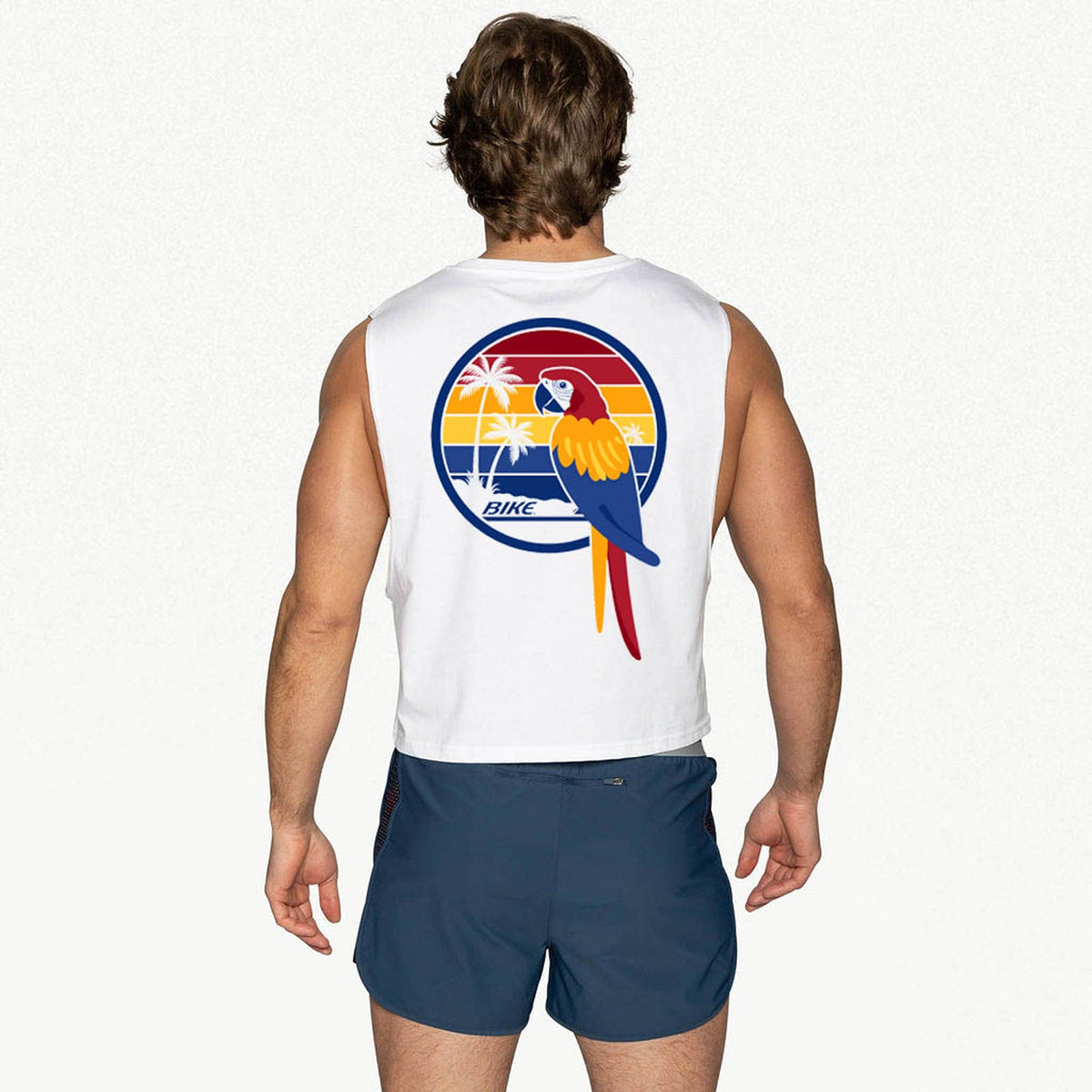 Crop Tank - Tropical Bird