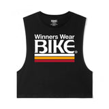 Crop Tank - Winners Wear White