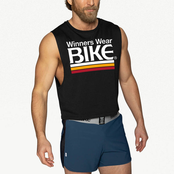 Crop Tank - Winners Wear White