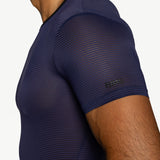 Mesh Tee - Navy