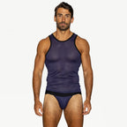 Mesh Tank - Navy