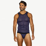 Mesh Tank - Navy