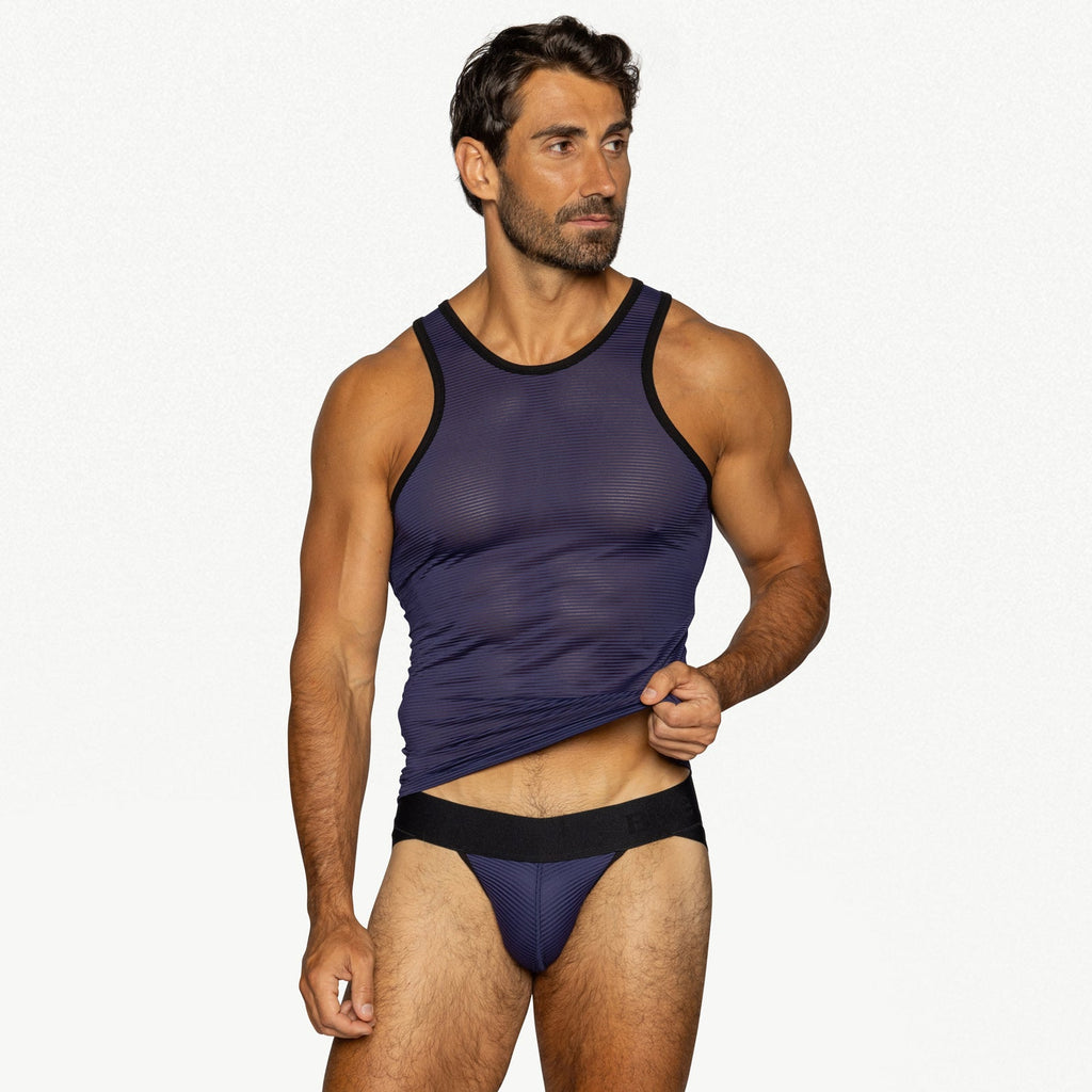 Mesh Tank - Navy