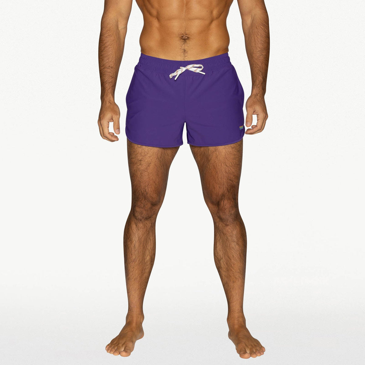 Pride Track Short - Purple