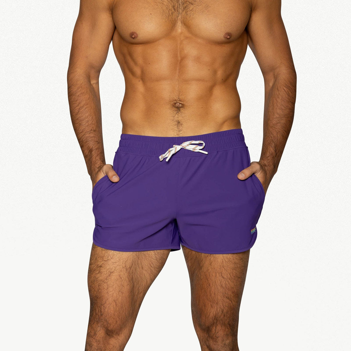 Pride Track Short - Purple