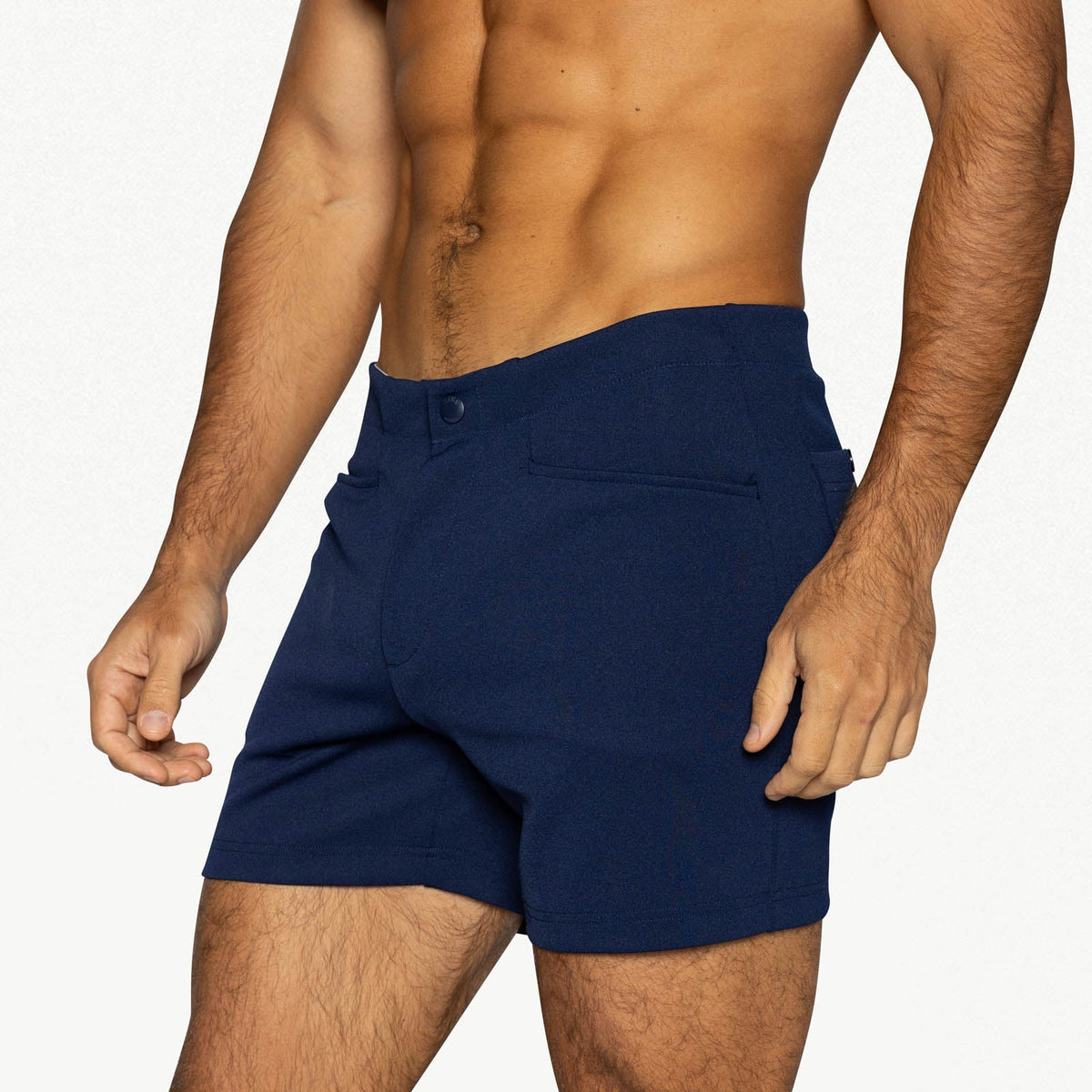 BIKE Coaches Short 5" Inseam - Navy