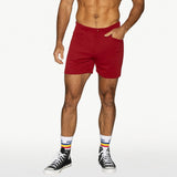 BIKE Coaches Short 5" Inseam - red