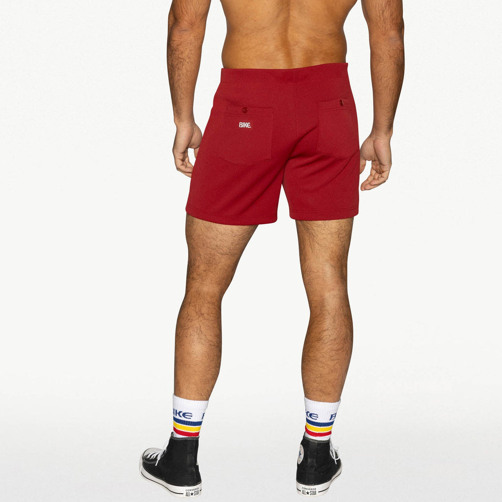 BIKE Coaches Short 5" Inseam - Red
