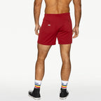 BIKE Coaches Short 5" Inseam - Red