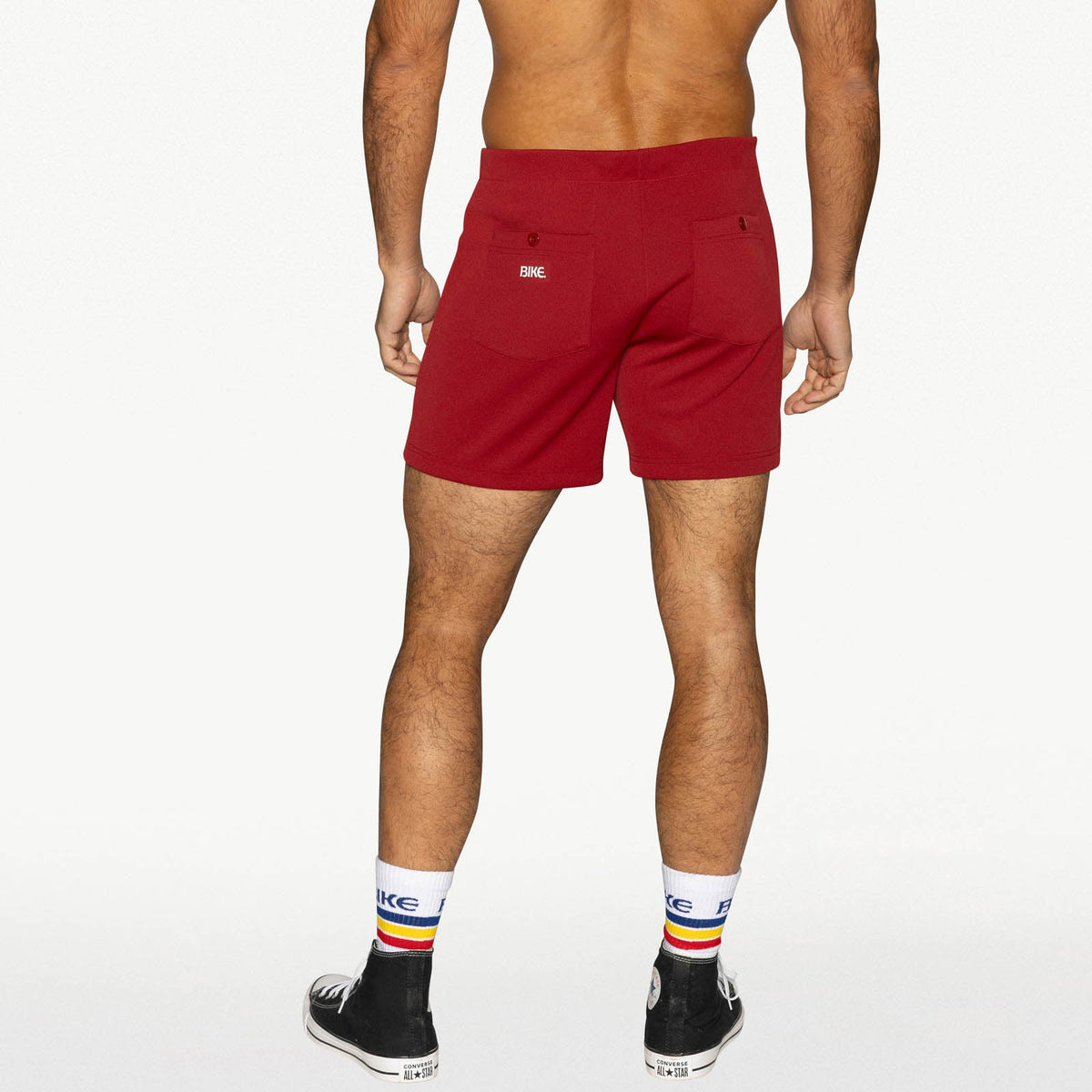 BIKE Coaches Short 5" Inseam - Red