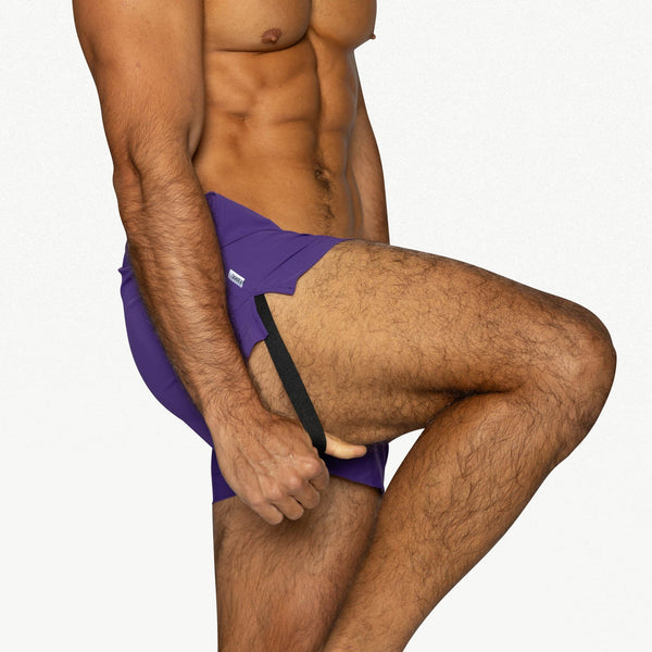 BIKE Jock Short -  Purple