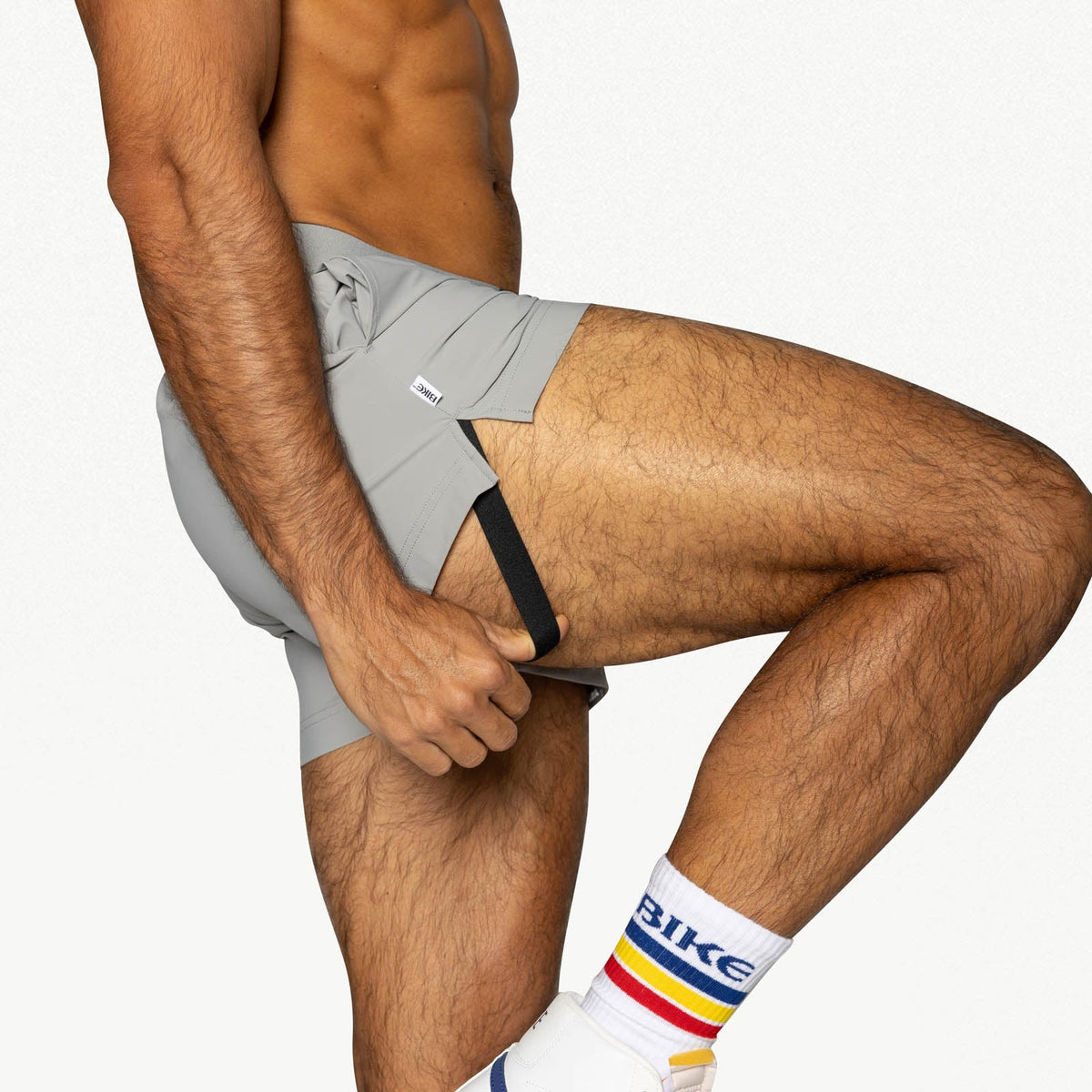 BIKE Jock Short - Gray