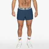 BIKE Peek-A-Boo Jock Short - Navy