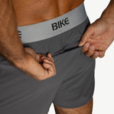 Peek-A-Boo Jock Short - Charcoal