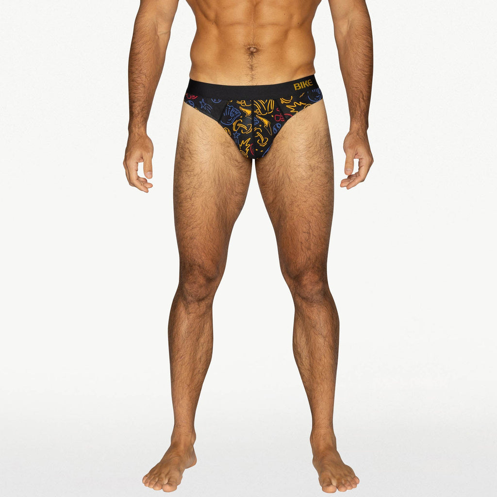 BIKE Active Thong - Sports Print