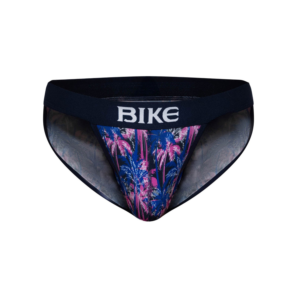 BIKE Stretch Cotton Jock Brief - Palm Party