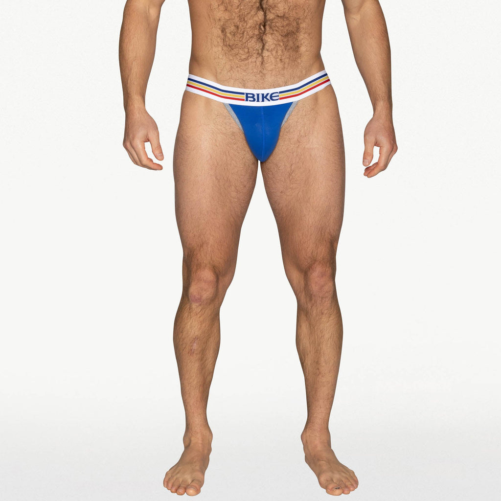 BIKE Stretch Cotton Jock Brief - Royal