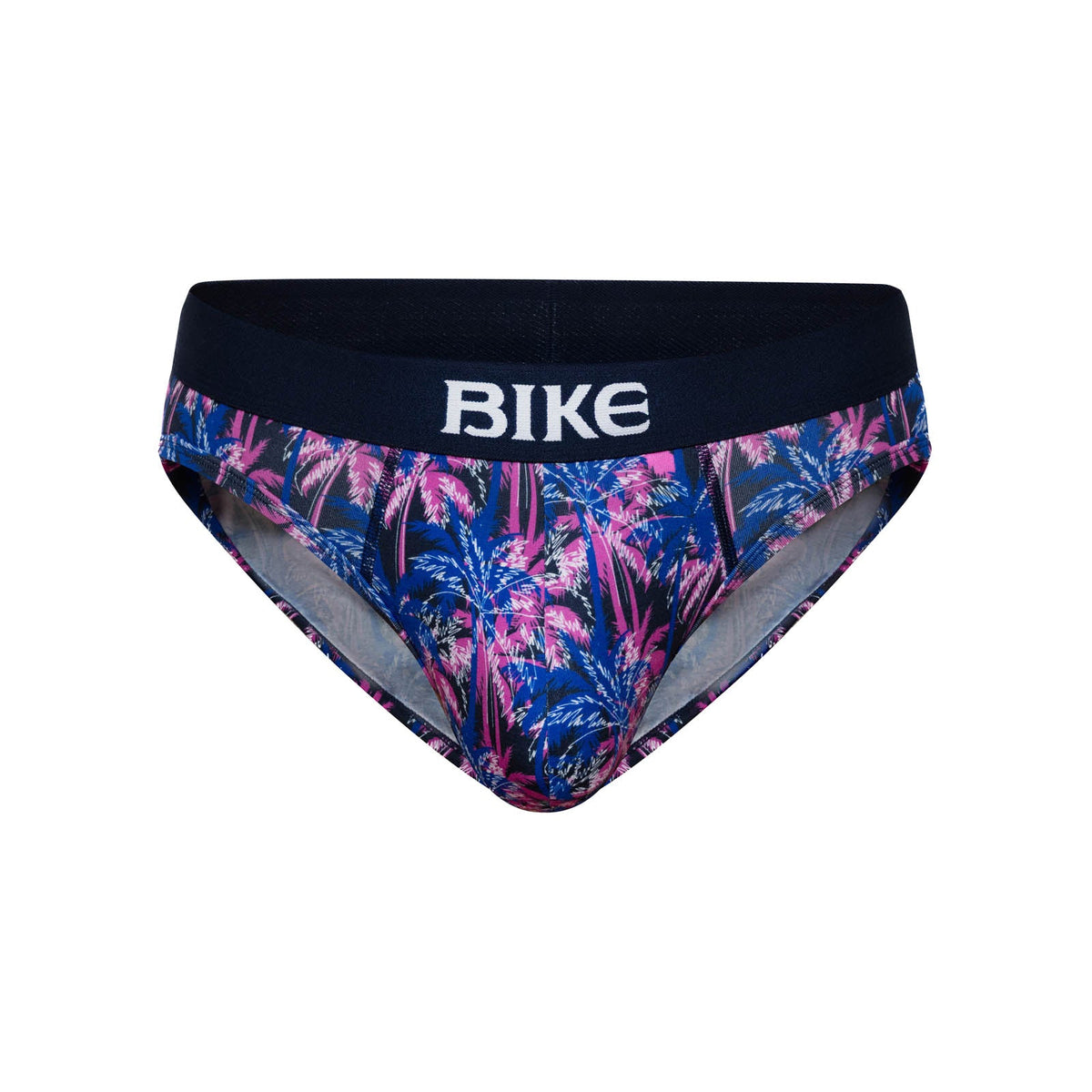 BIKE Stretch Cotton Brief - Palm Party