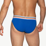 Stretch Cotton Brief - Royal