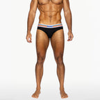 Stretch Cotton Brief - Black