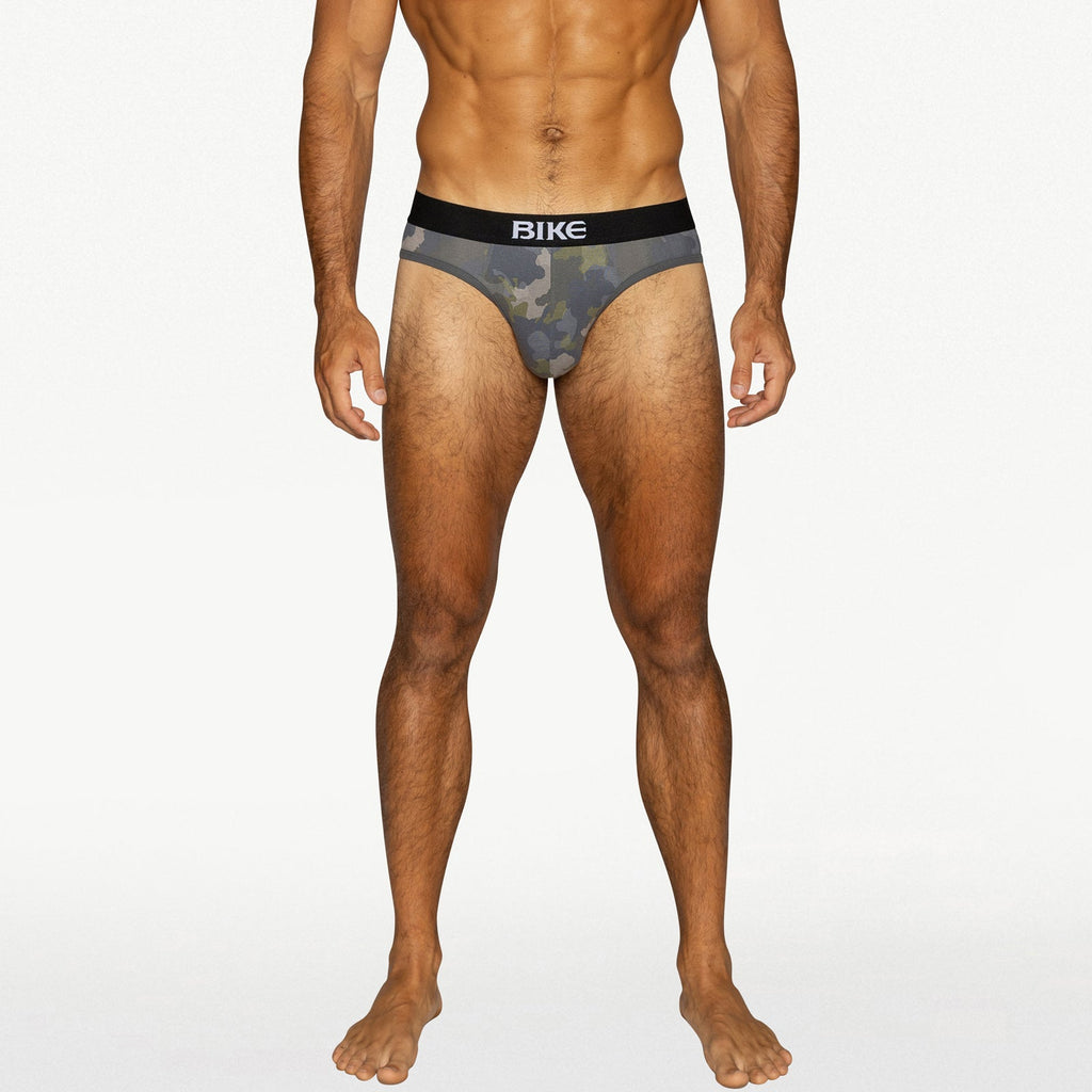 BIKE Stretch Cotton Brief - Camo