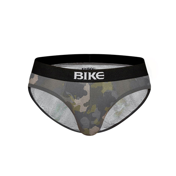 Stretch Cotton Brief in Camo