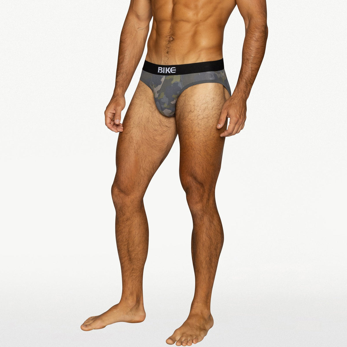BIKE Stretch Cotton Brief - Camo