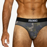 BIKE Stretch Cotton Brief - Camo