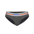 Stretch Cotton Brief in Charcoal