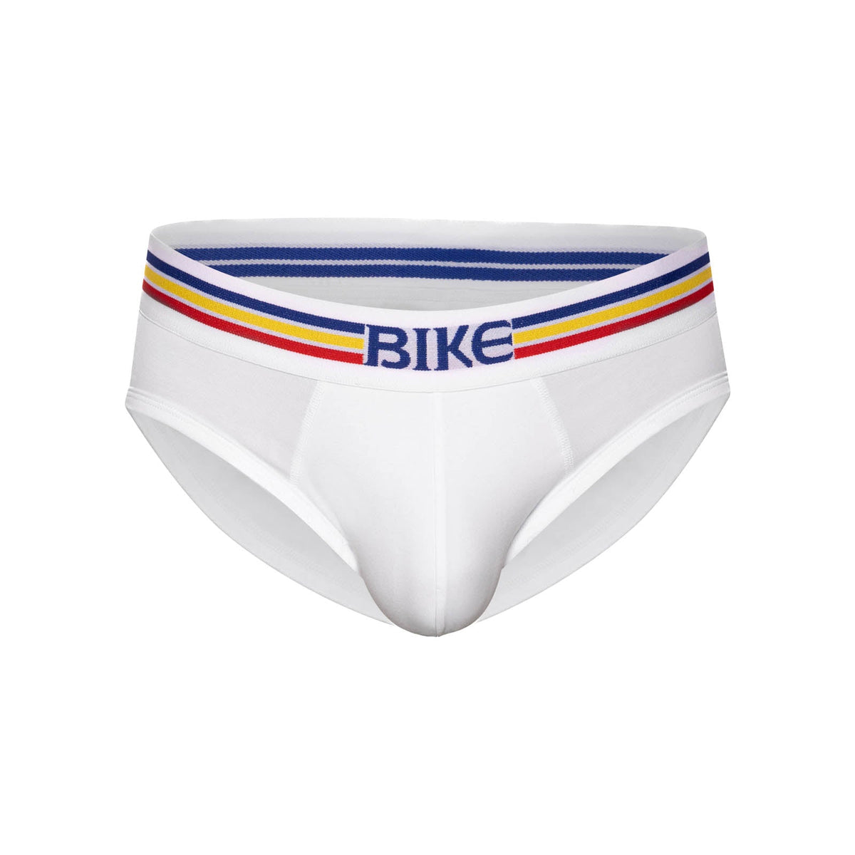 Stretch Cotton Brief - White