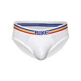 Stretch Cotton Brief - White