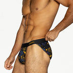 BIKE Active Jock Brief - Sports Print