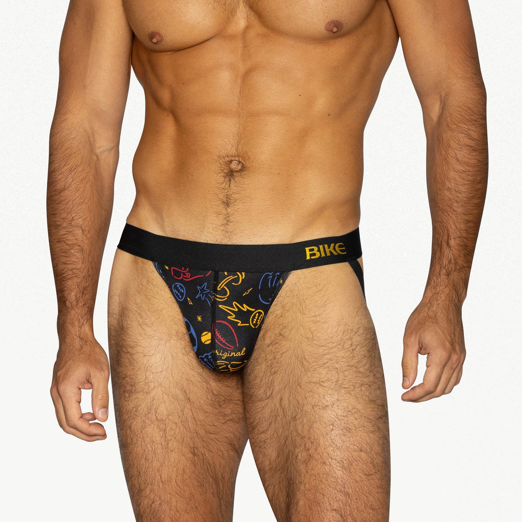 BIKE ATHLETIC Active Jockstrap - Sports Pattern